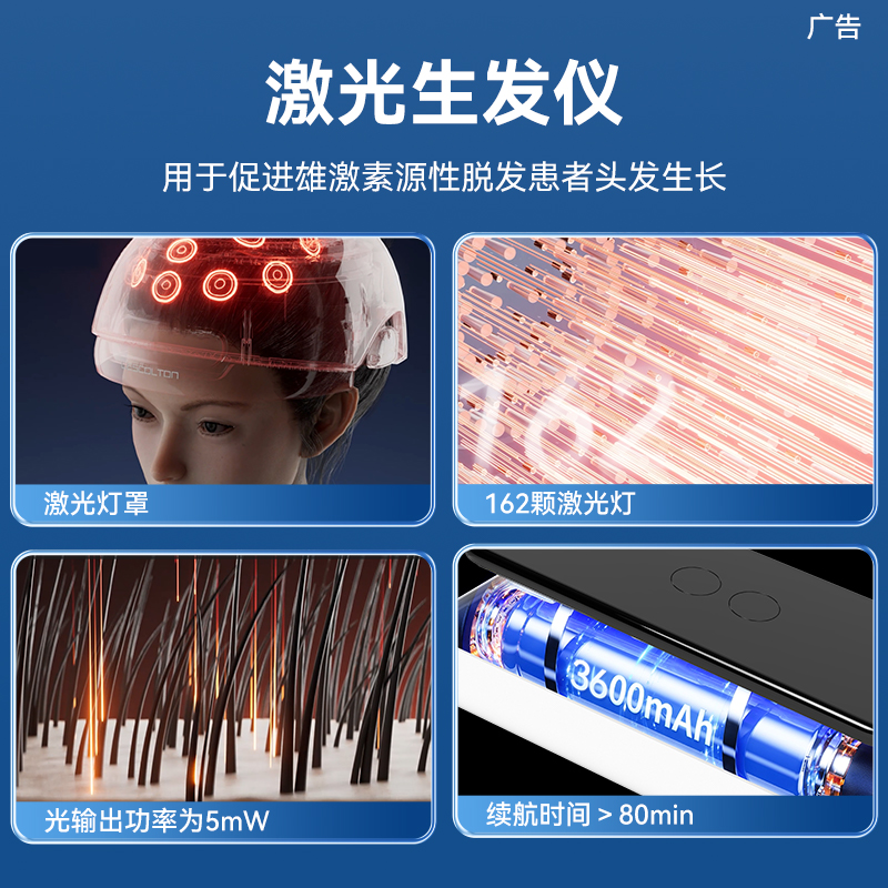 ​​LLLT激光生发头盔LS-D630​